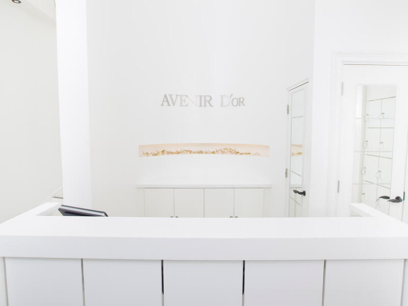 柏・北柏にある美容室（訪問美容完備）「AVENIR D'OR 大山台店（アブニールドール　オオヤマダイ）」のギャラリー画像「店内」